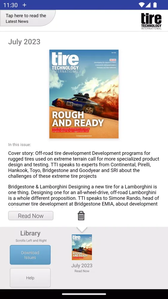Скриншоты Tire Technology International