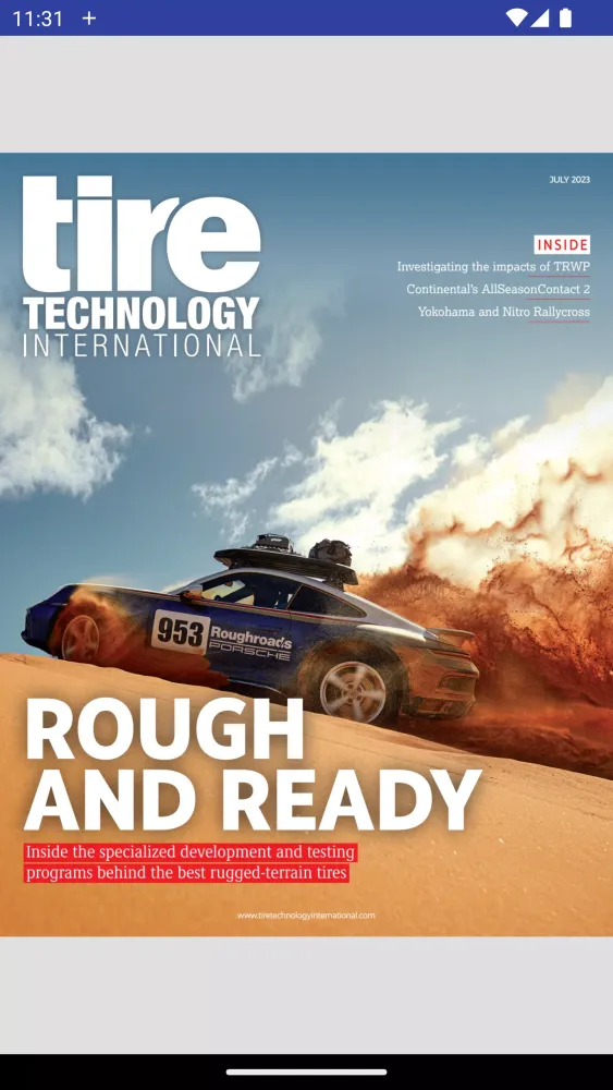 Скриншоты Tire Technology International