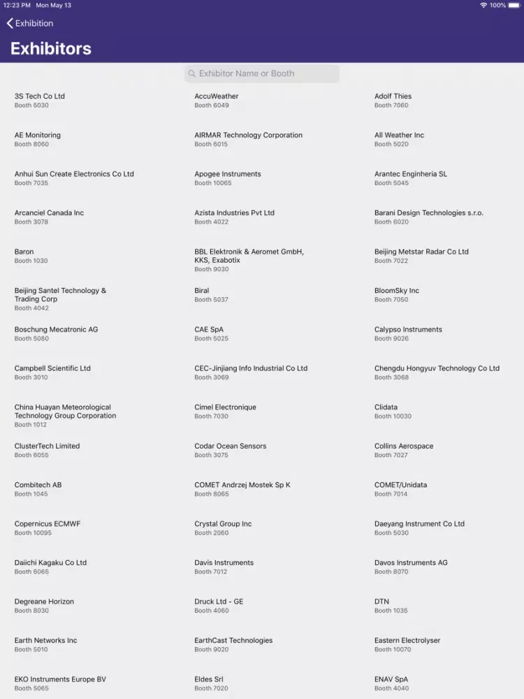 Met Tech World Expo iPad  Screenshots