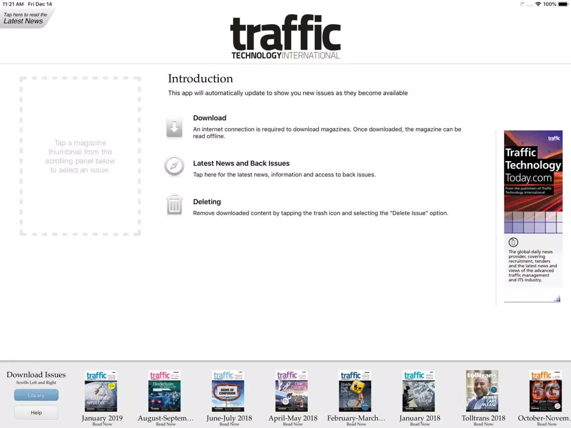 صور Traffic Technology iPad 