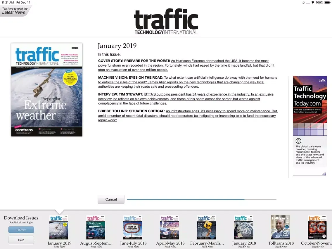 صور Traffic Technology iPad 