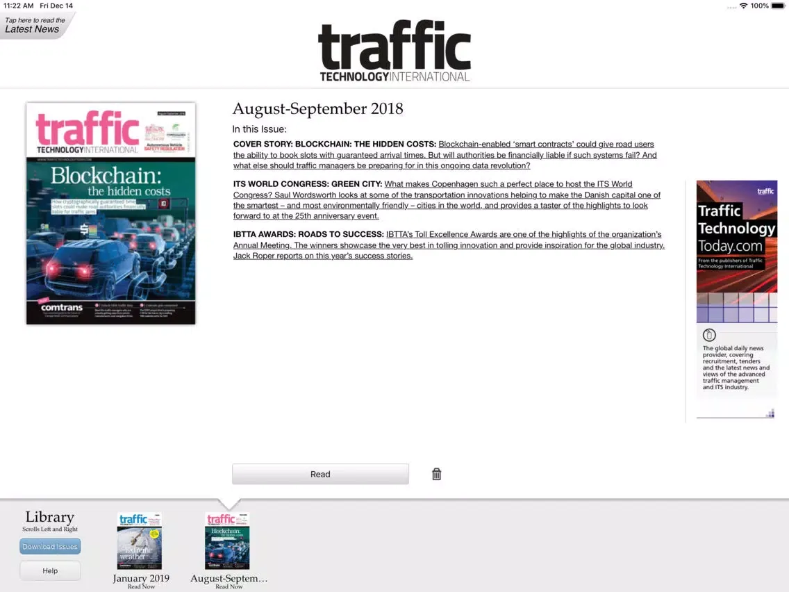 صور Traffic Technology iPad 