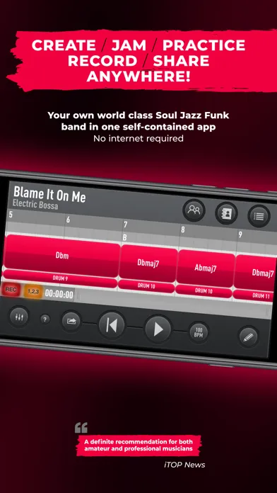 SessionBand Soul Jazz Funk 1应用截图