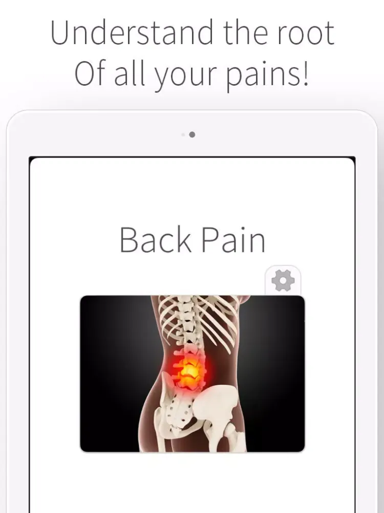 Скриншоты Back Pain - Causes and Relief of Any Chronic Ache or Pains From Damage or Strain iPad 