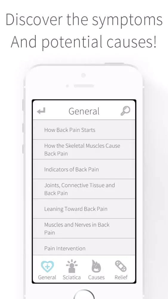 Скриншоты Back Pain - Causes and Relief of Any Chronic Ache or Pains From Damage or Strain