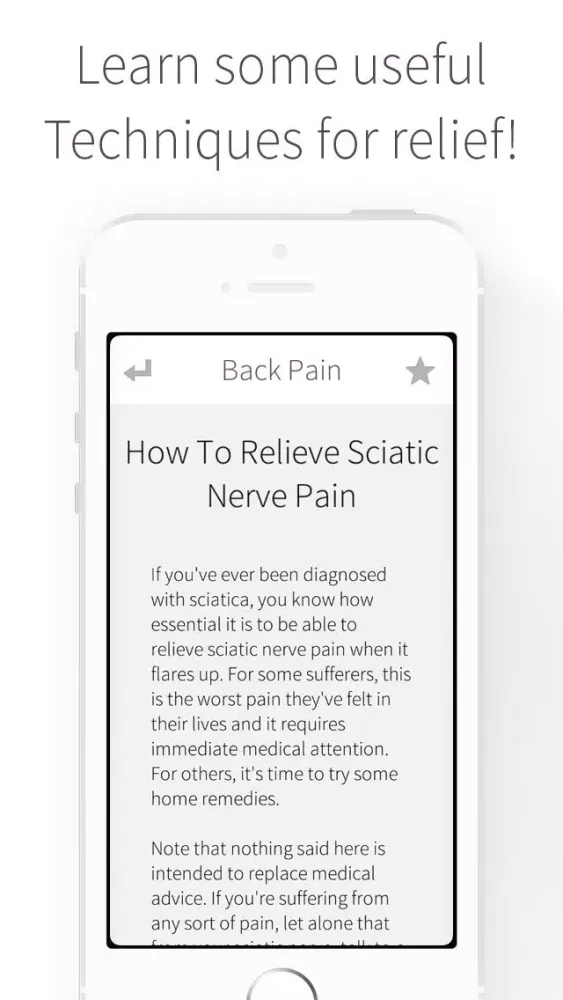 Скриншоты Back Pain - Causes and Relief of Any Chronic Ache or Pains From Damage or Strain