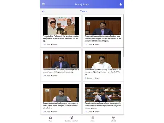 Manoj Kotak iPad  Screenshots
