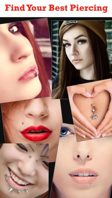 Capturas de tela do Piercing Bodyart Booth