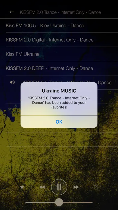Captures d'écran de Ukrainian MUSIC Online Radio