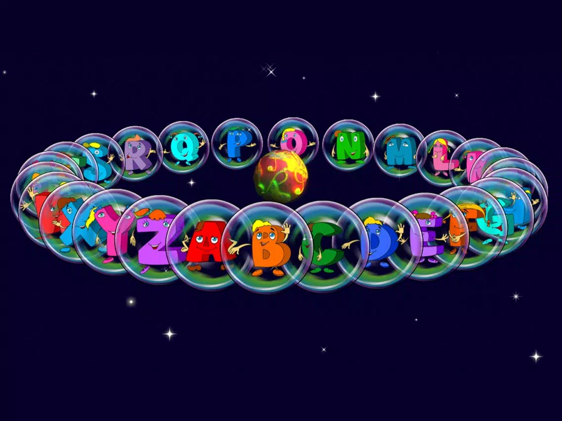 ภาพหน้าจอของ ABC Puzzle: Space Journey iPad 