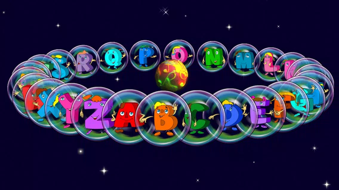 ภาพหน้าจอของ ABC Puzzle: Space Journey