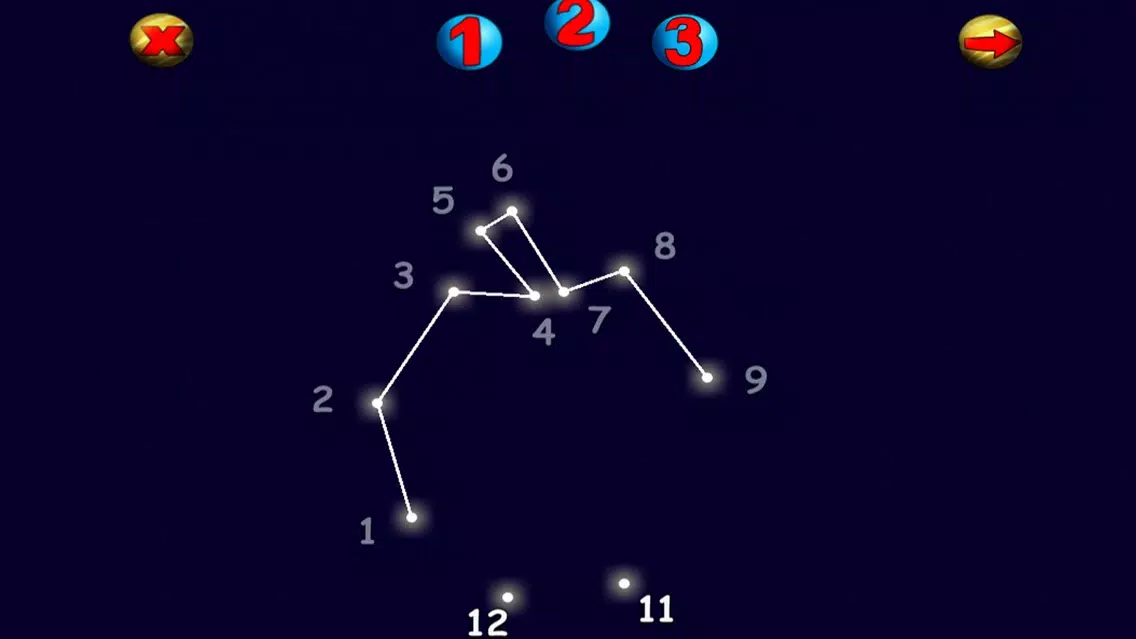ภาพหน้าจอของ ABC Puzzle: Space Journey