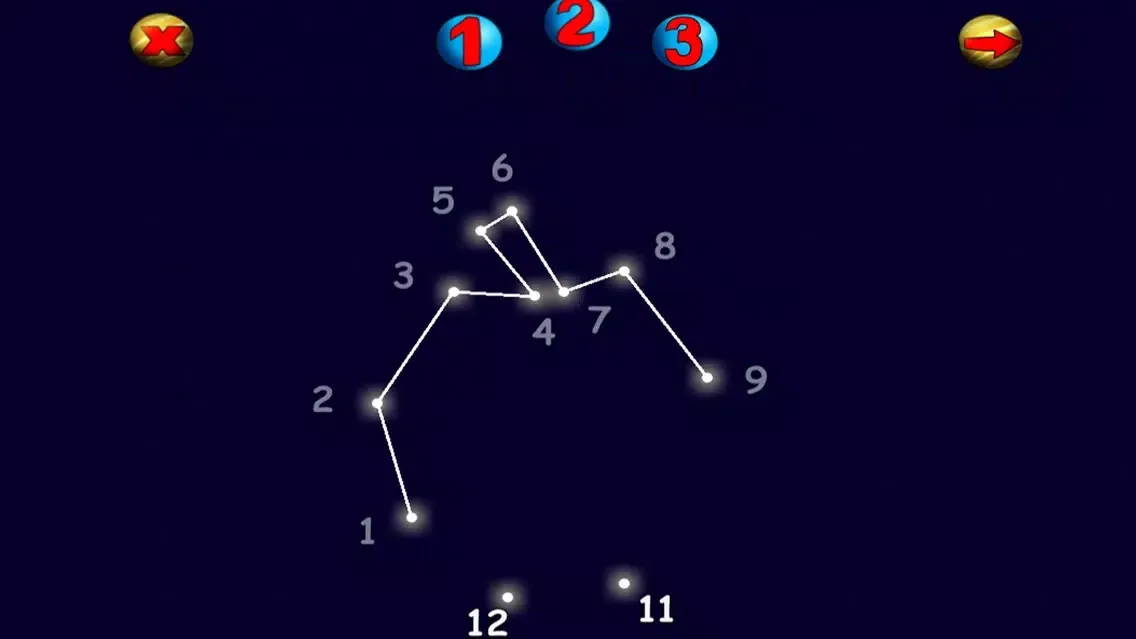 Tangkapan layar ABC Puzzle: Space Journey