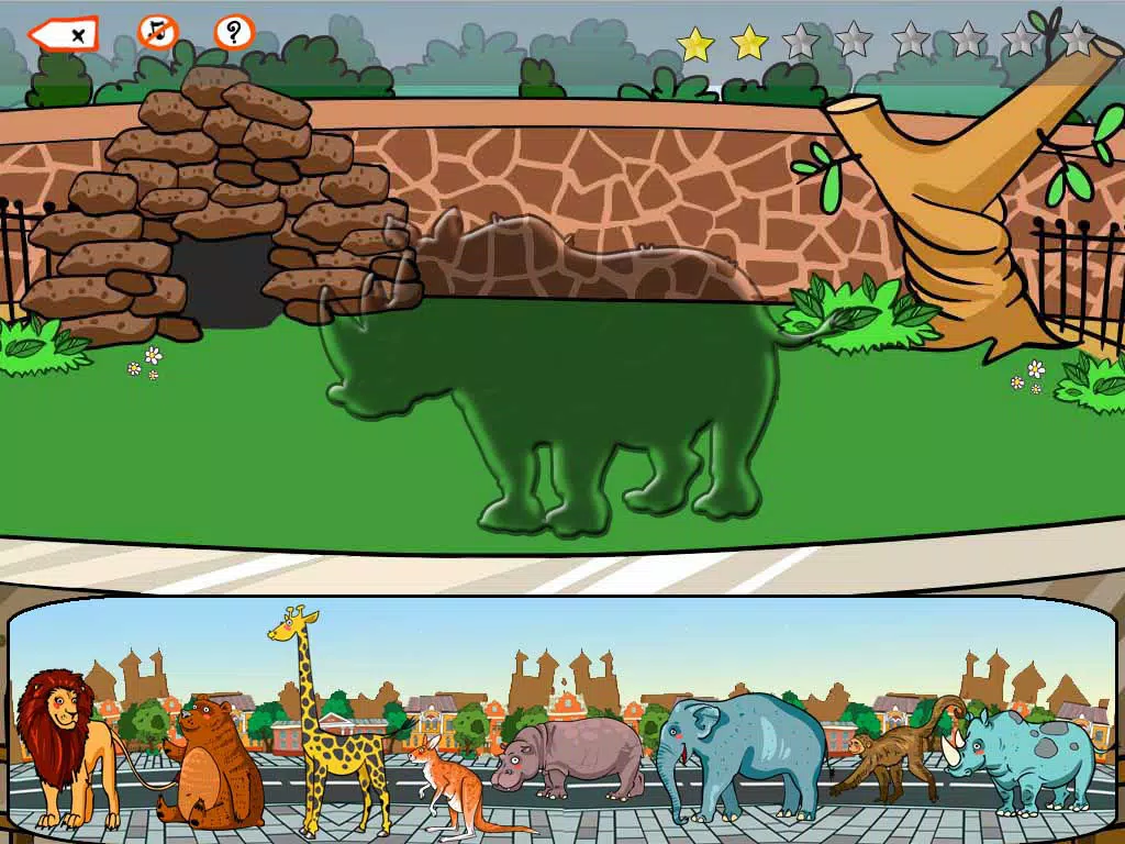 Уроки української мовы:Зоопарк iPad  Screenshots