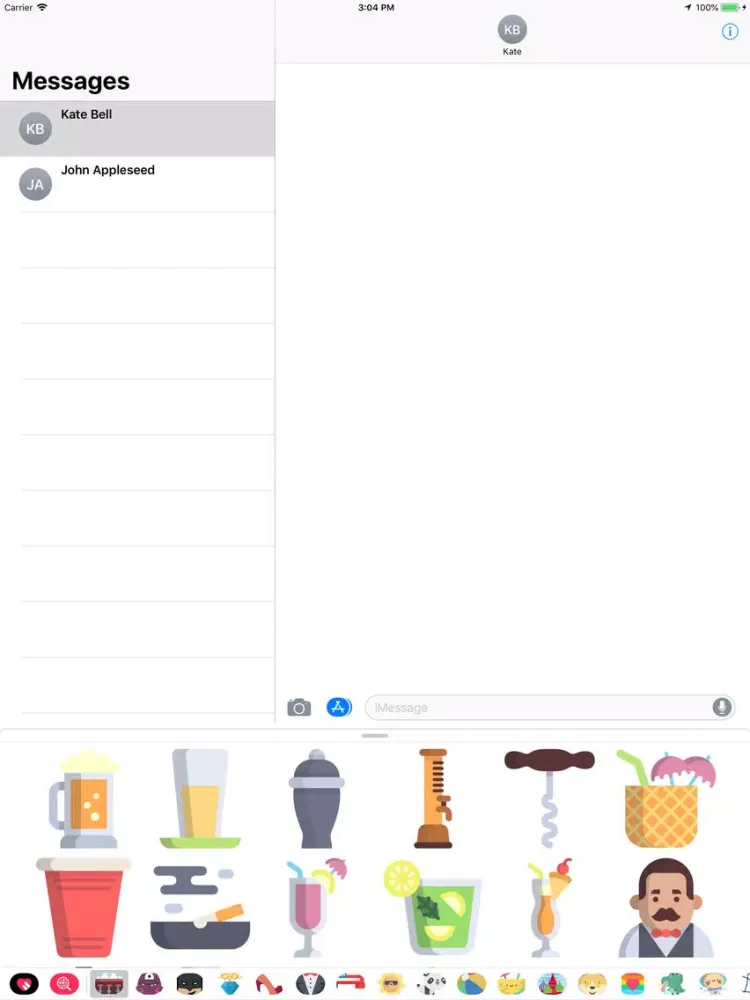 Ảnh chụp màn hình của Bar And Pub Stickers iPad 