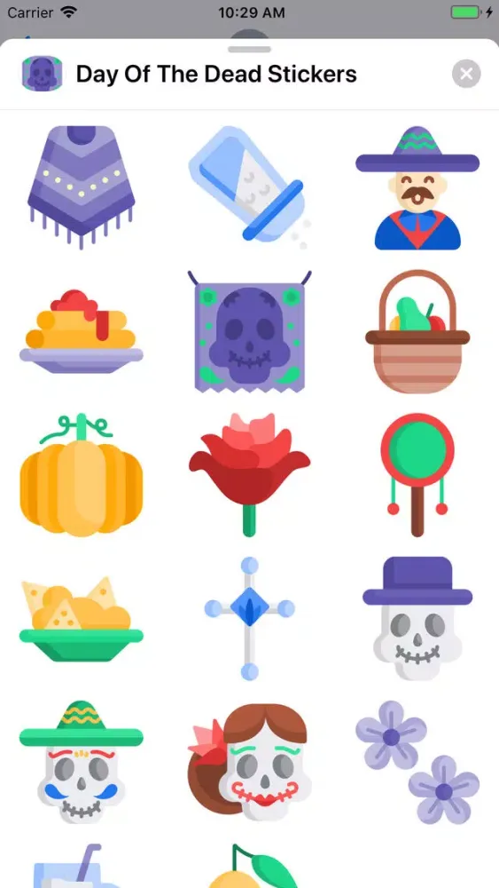 Скриншоты Day Of The Dead Stickers