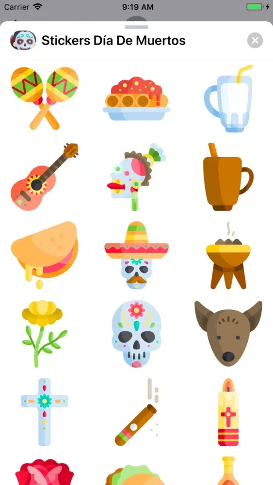 Stickers Día De Muertos Screenshots