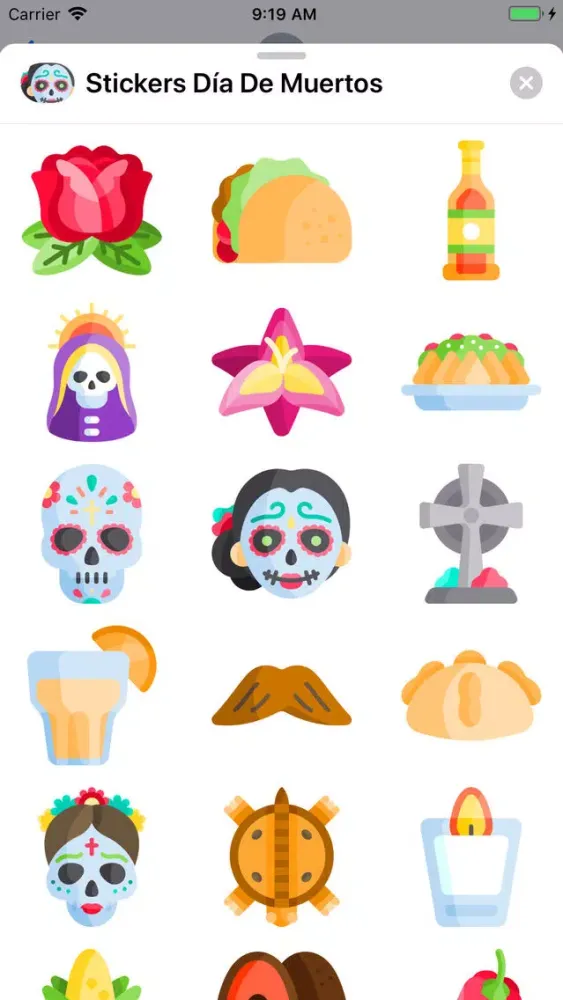 Stickers Día De Muertos Screenshots