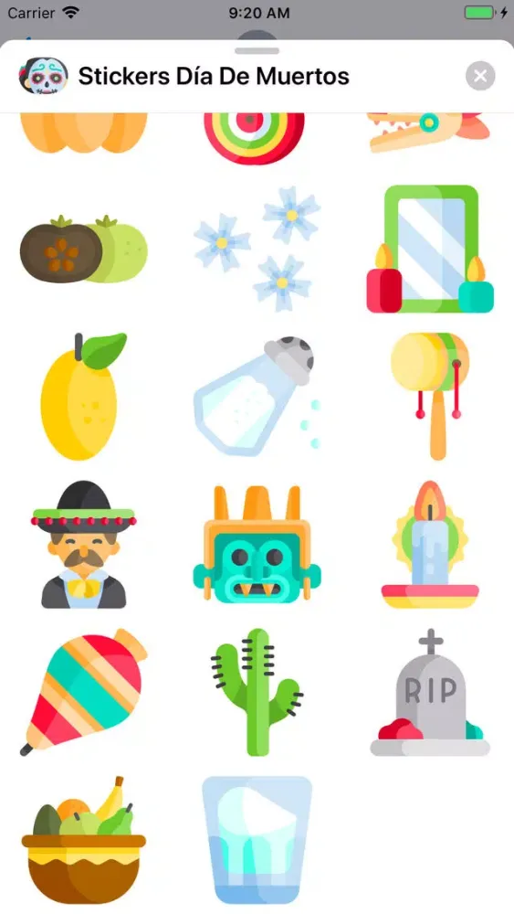 Stickers Día De Muertos Screenshots