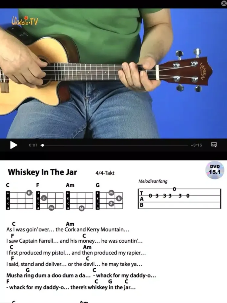 تصاویر Ukulele-TV - Ukulele lernen iPad 