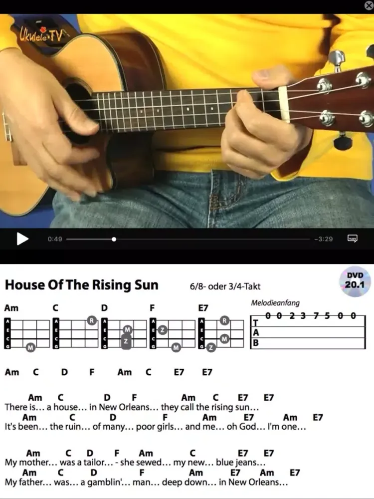 تصاویر Ukulele-TV - Ukulele lernen iPad 