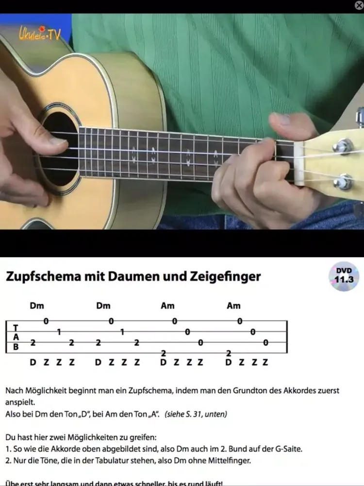 تصاویر Ukulele-TV - Ukulele lernen iPad 