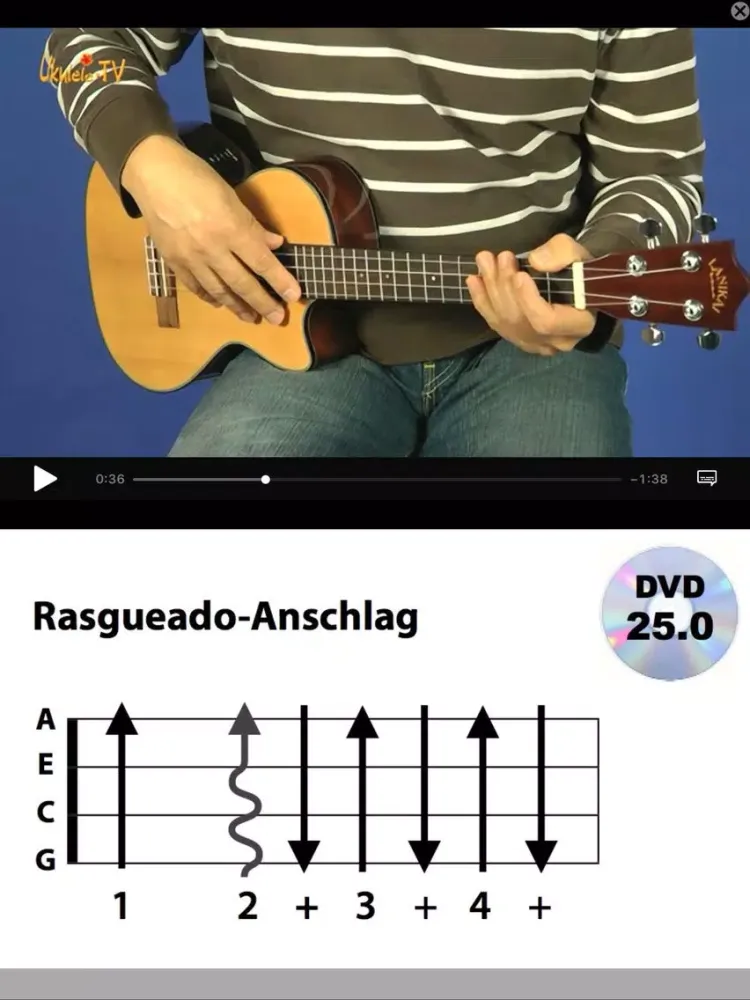 تصاویر Ukulele-TV - Ukulele lernen iPad 