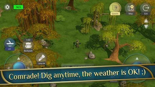 Tangkapan layar Treasure hunter