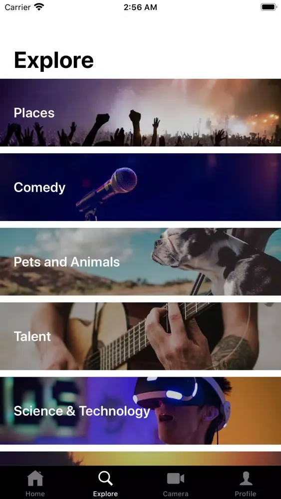 ภาพหน้าจอของ Verse: short video sharing