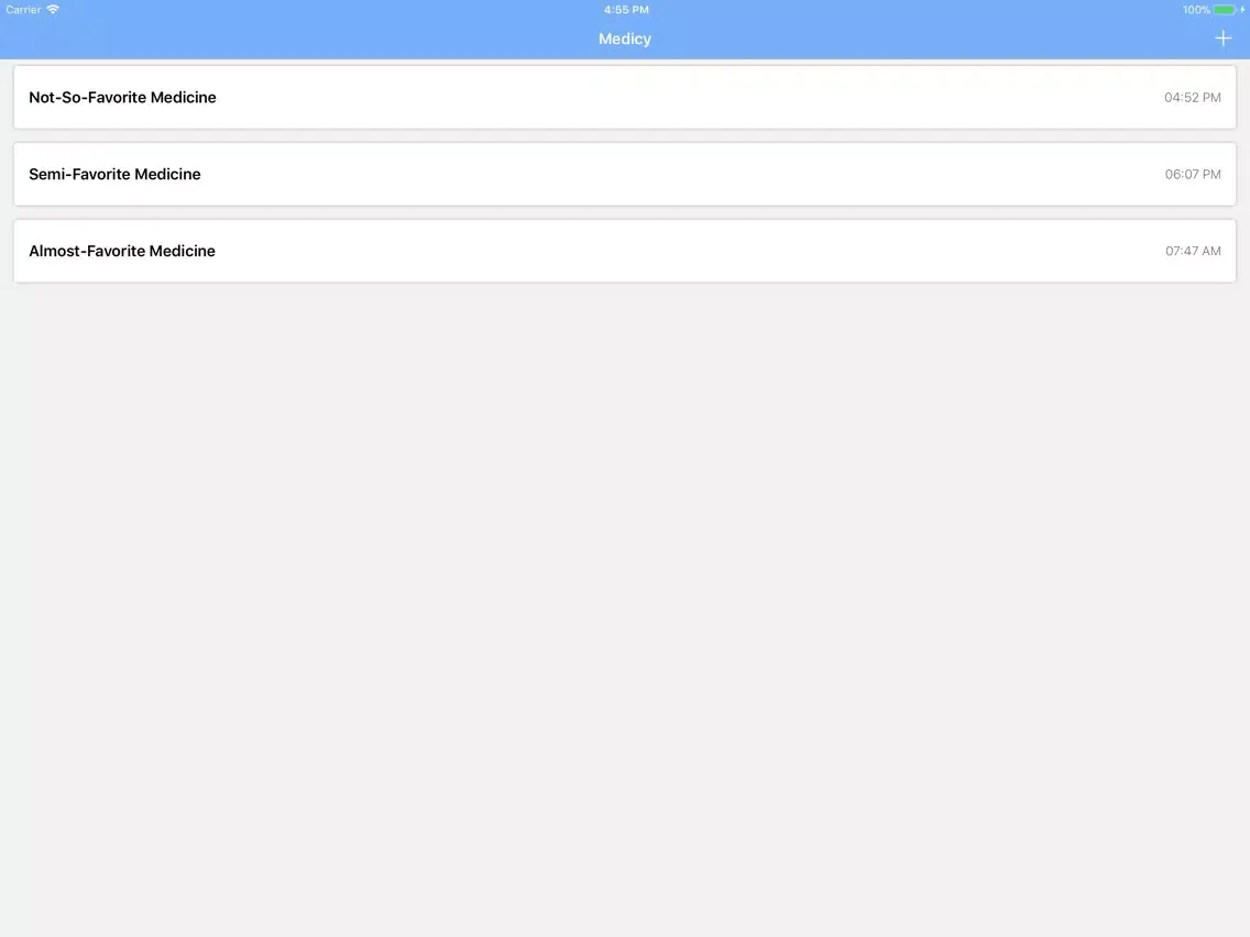 ภาพหน้าจอของ Medicy - Medicine Tracker iPad 