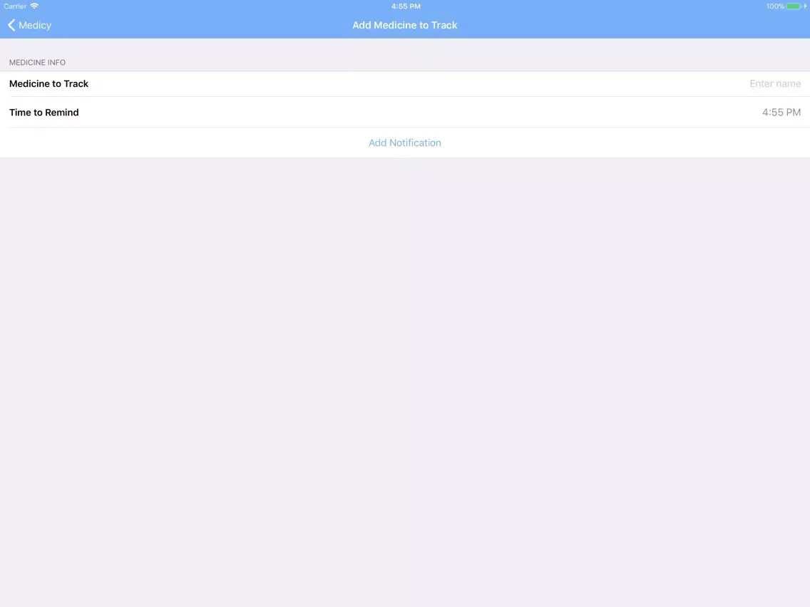 ภาพหน้าจอของ Medicy - Medicine Tracker iPad 