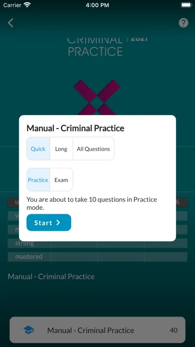ULaw SQE Revision Questions سکرین شاٹس