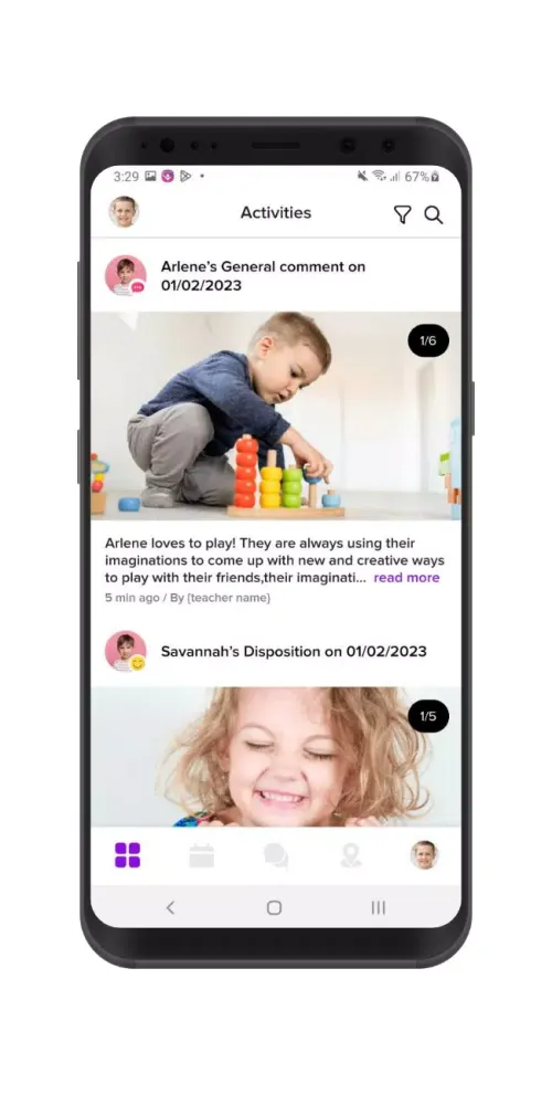 U-Learn: Parent 스크린샷