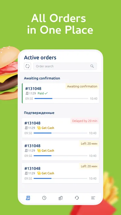 Capturas de pantalla de UlendoEats Vendor