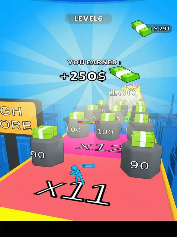 Human Run Gun iPad  Ekran Görüntüleri