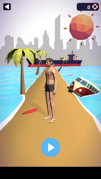 Screenshot di Tsunami Escape Rainbow