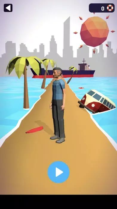 Screenshot di Tsunami Escape Rainbow