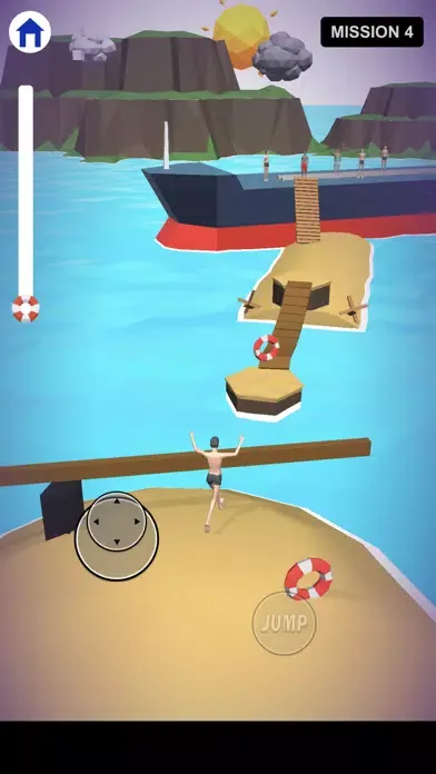 Screenshot di Tsunami Escape Rainbow