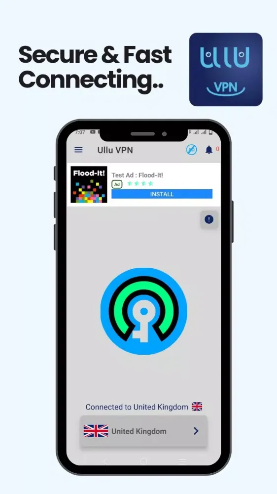 UllU VPN Screenshots