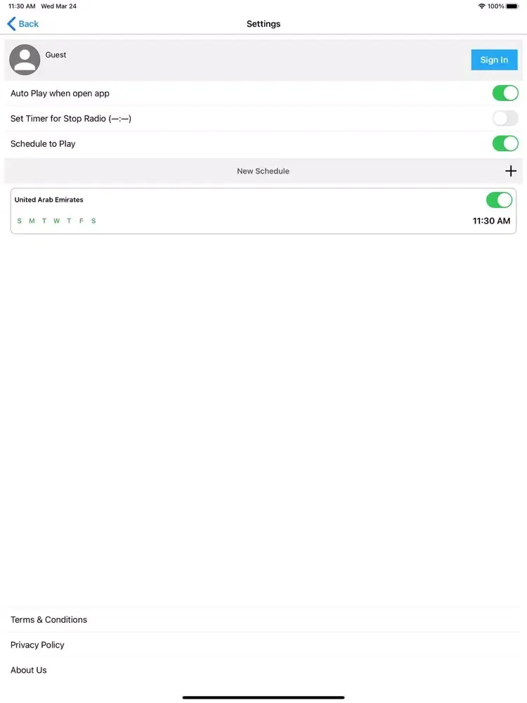 The Tamil Radio Gulf iPad  スクリーンショット