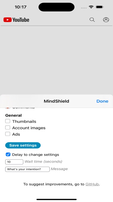 MindShield स्क्रीनशॉट