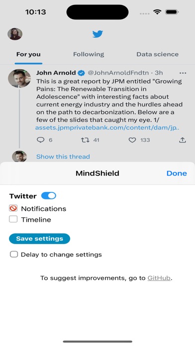 MindShield स्क्रीनशॉट
