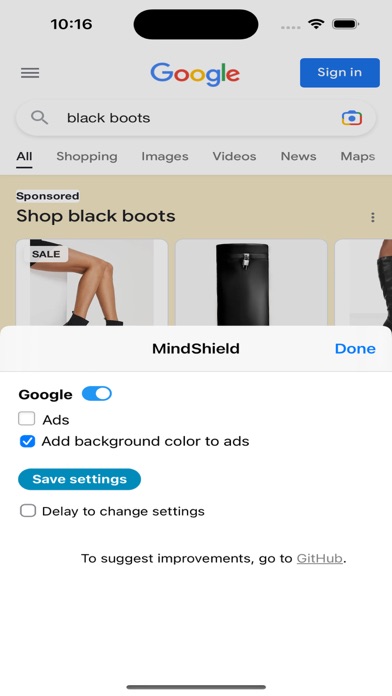 MindShield स्क्रीनशॉट