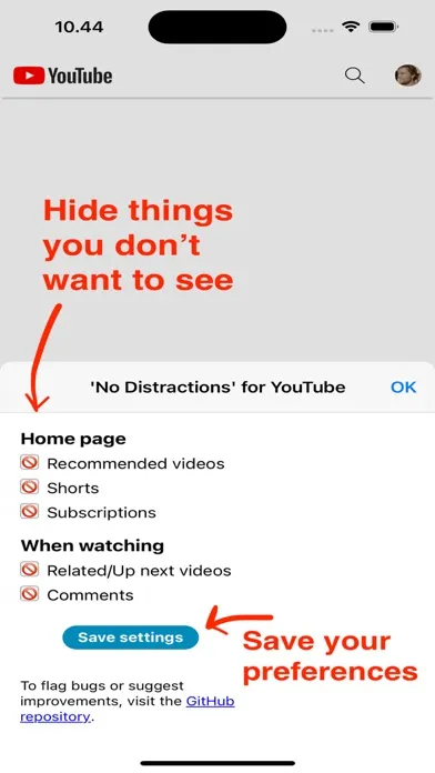 تصاویر "No Distractions" for YouTube