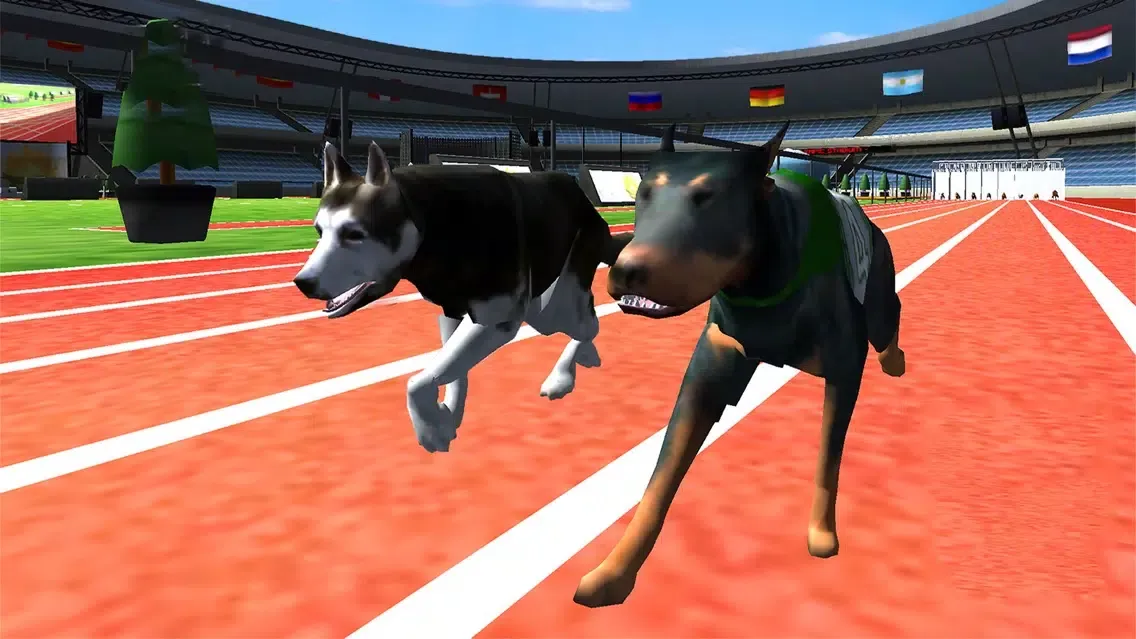 Ultimate Dog Racing : Virtual Stray Simulator 2017 Screenshots