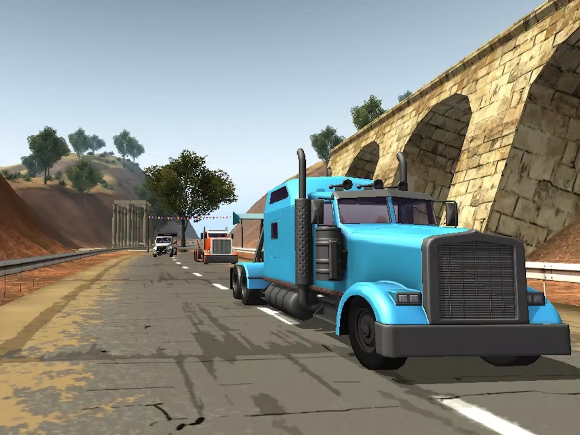 ภาพหน้าจอของ Monster Rivals Truck Racing Sim and Driving Test Simulator Games iPad 