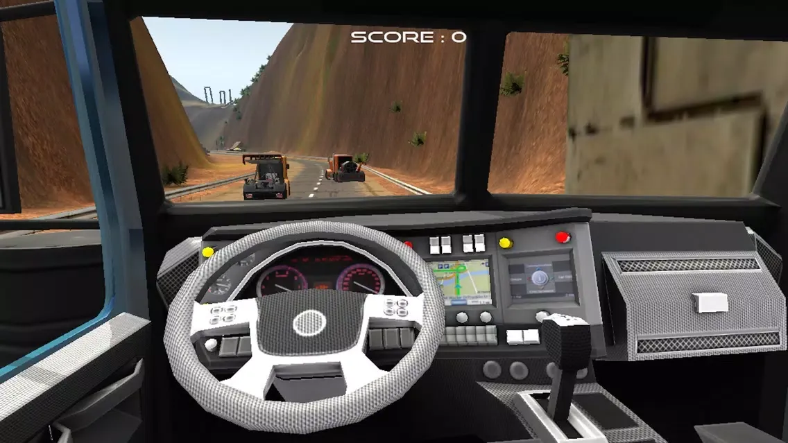 ภาพหน้าจอของ Monster Rivals Truck Racing Sim and Driving Test Simulator Games