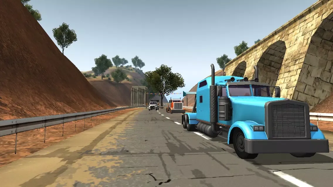 ภาพหน้าจอของ Monster Rivals Truck Racing Sim and Driving Test Simulator Games