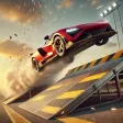 Mega Ramp Stunt Car Racing 3D
