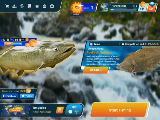 Ultimate Fishing Mobile iPad  Ekran Görüntüleri